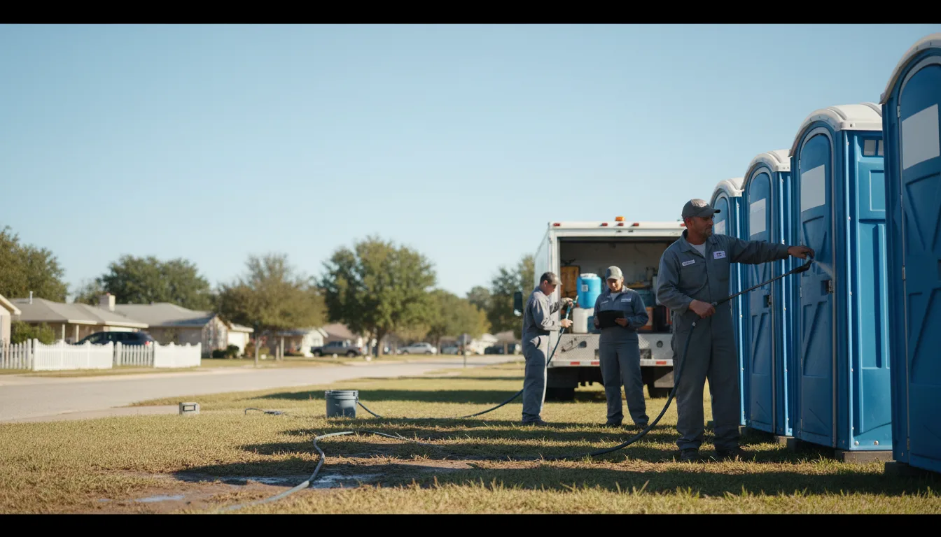 Long-Term Portable Toilet Rental in Aldrich, MN near me